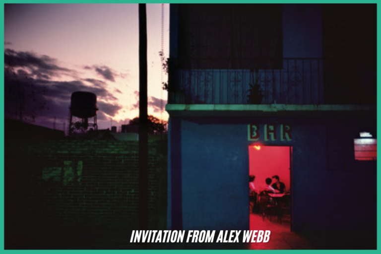 invitation from alex webb