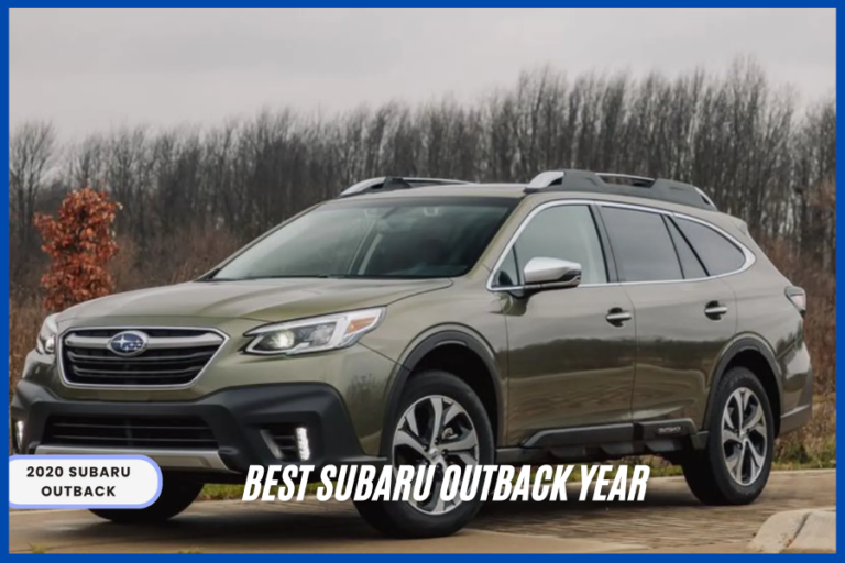 best subaru outback year