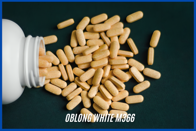 oblong white m366