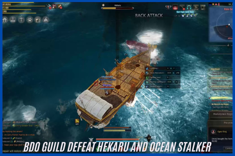 bdo guild defeat hekaru and ocean stalker